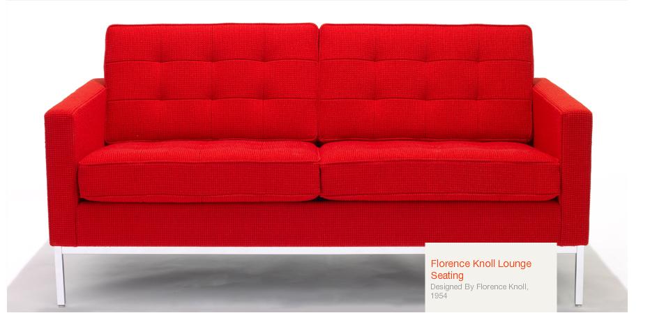 Florence Knoll Twoseat Sofa